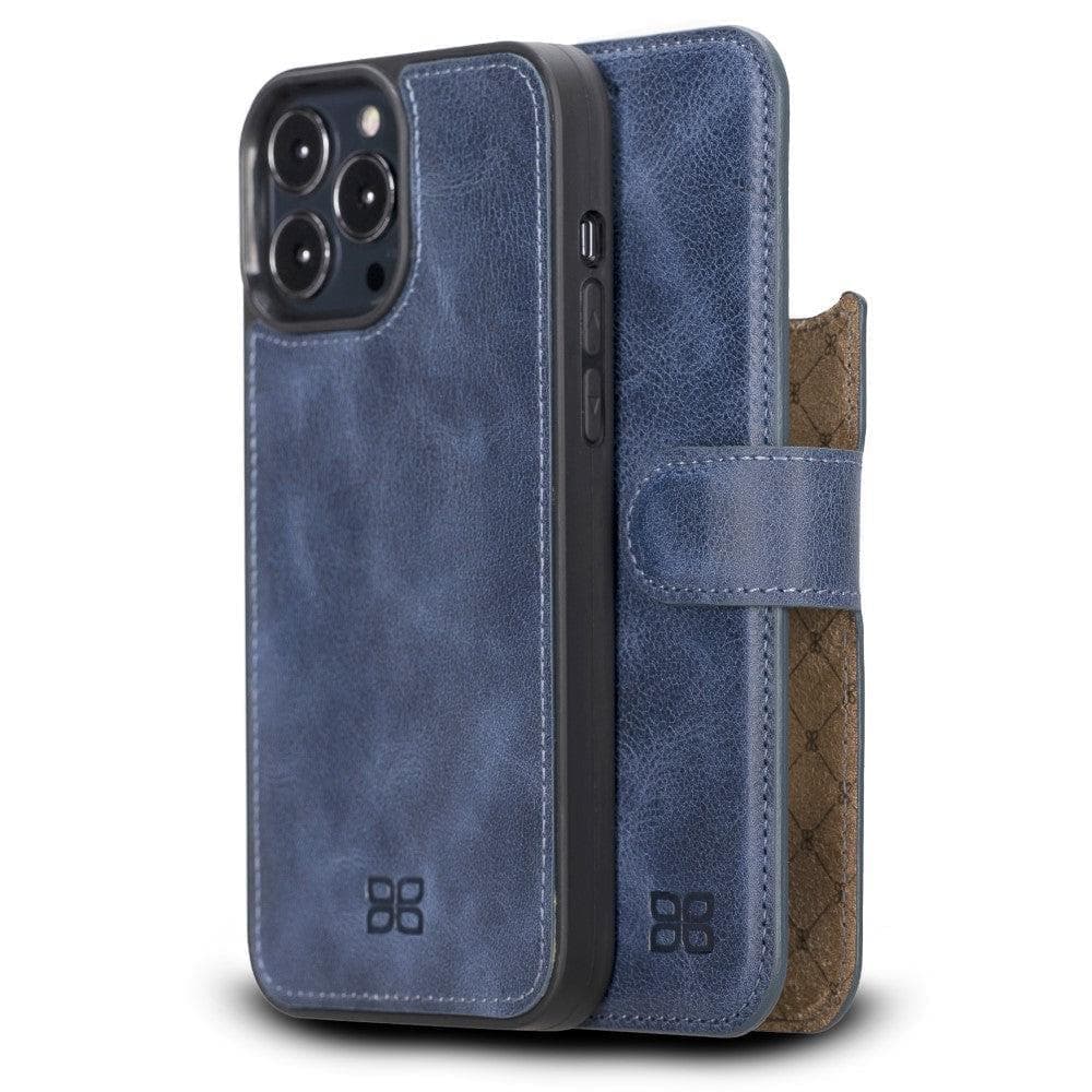 Apple iPhone 13 Series Colorful Detachable Leather Wallet Case - MW-15