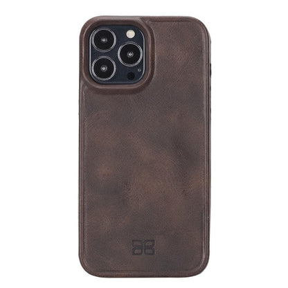 iPhone 13 Series Genuine Leather Hull Cover Back Cover Case-4
