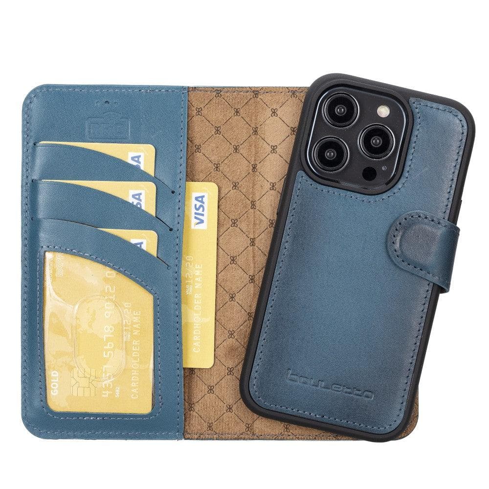 Apple iPhone 14 Series Detachable Leather Wallet Case Colorful - MW-1