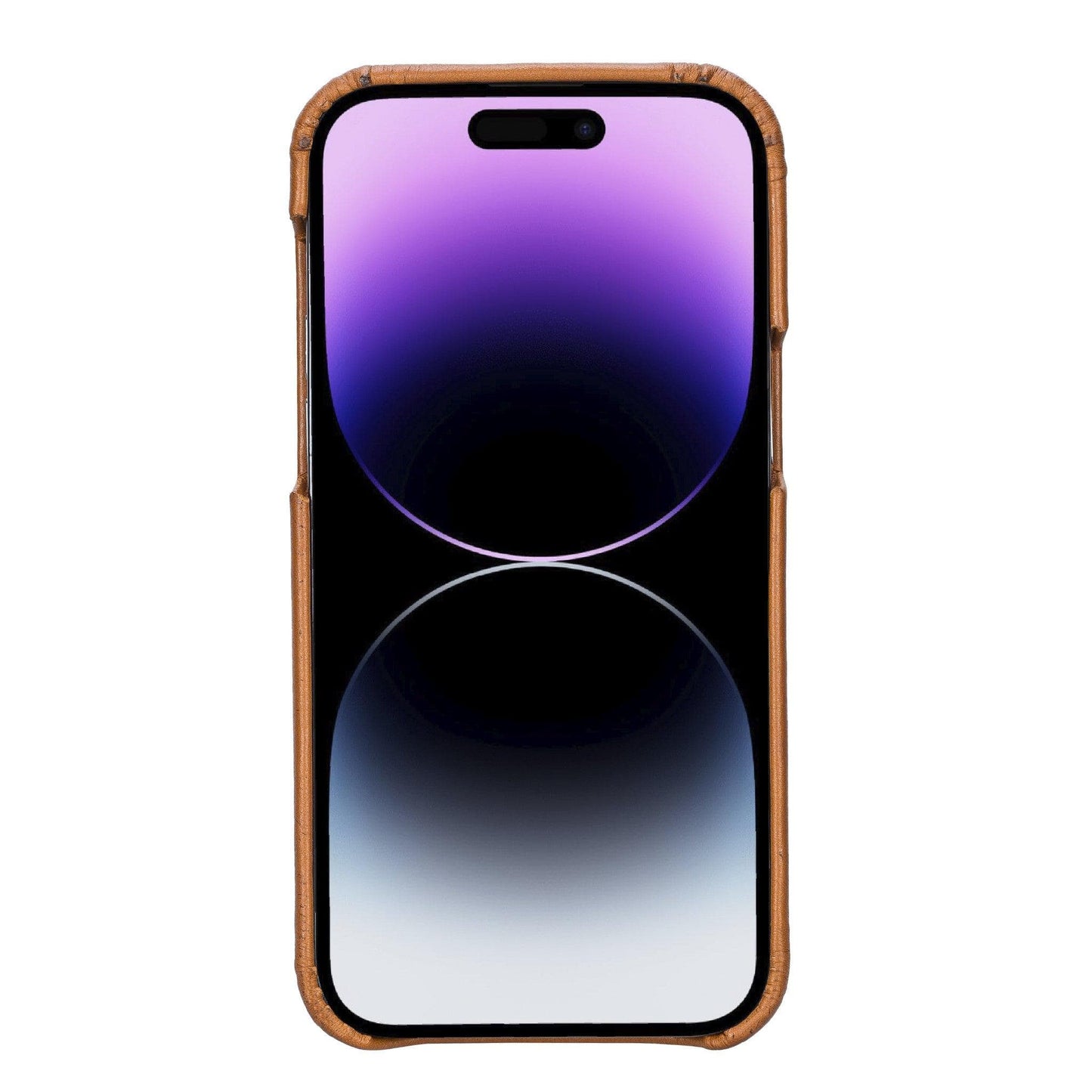 Apple iPhone 14 Series Full Leather Coating Back Cover-4