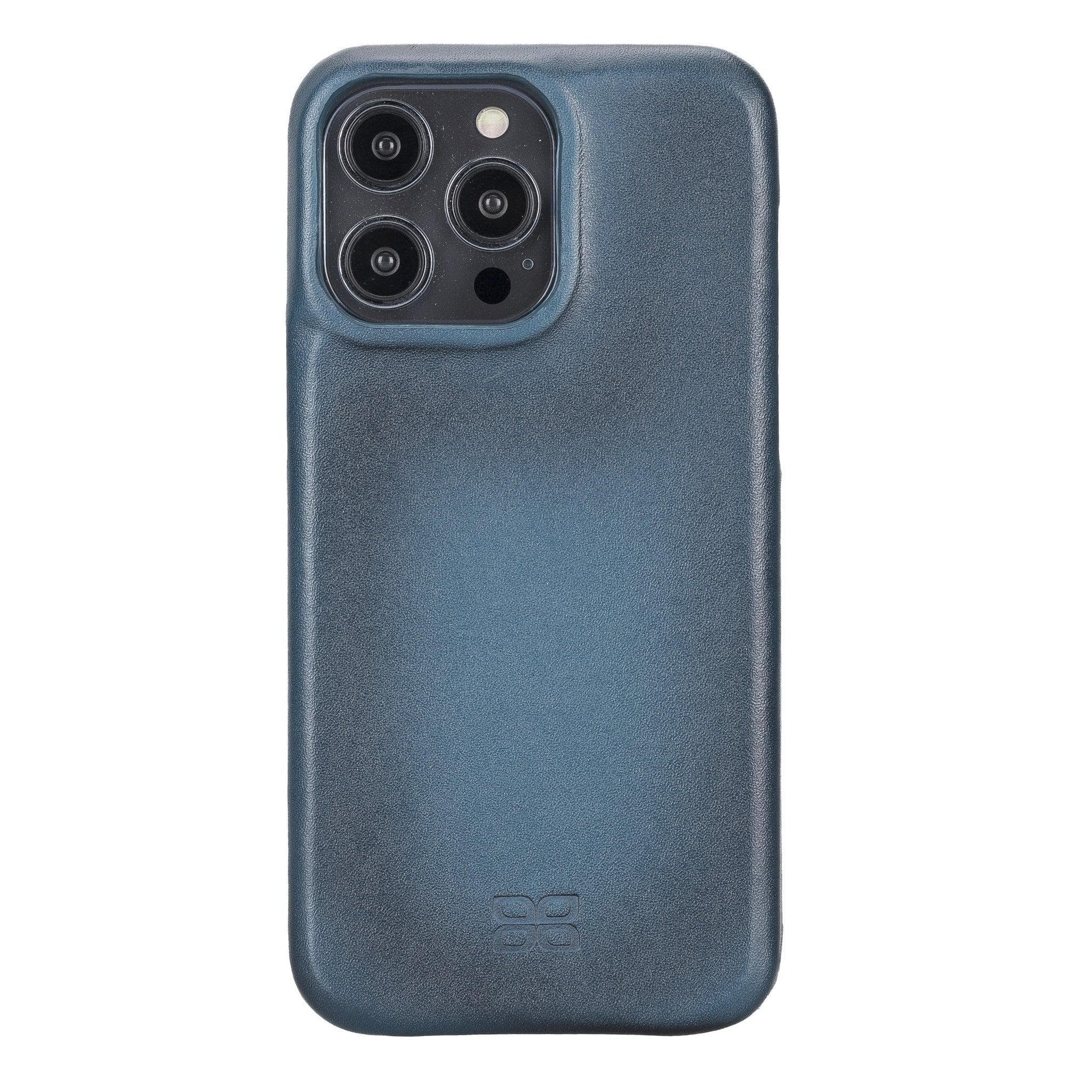 Apple iPhone 14 Series Full Leather Coating Back Cover-6