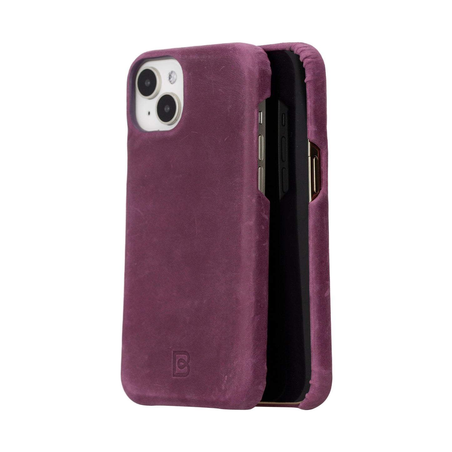 Apple iPhone 15 Series Full Leather Coating Back Cover-16