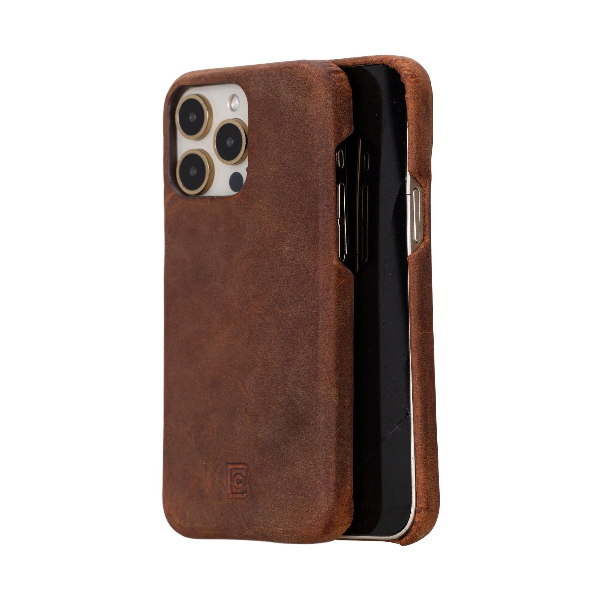 Apple iPhone 15 Series Full Leather Coating Back Cover-9