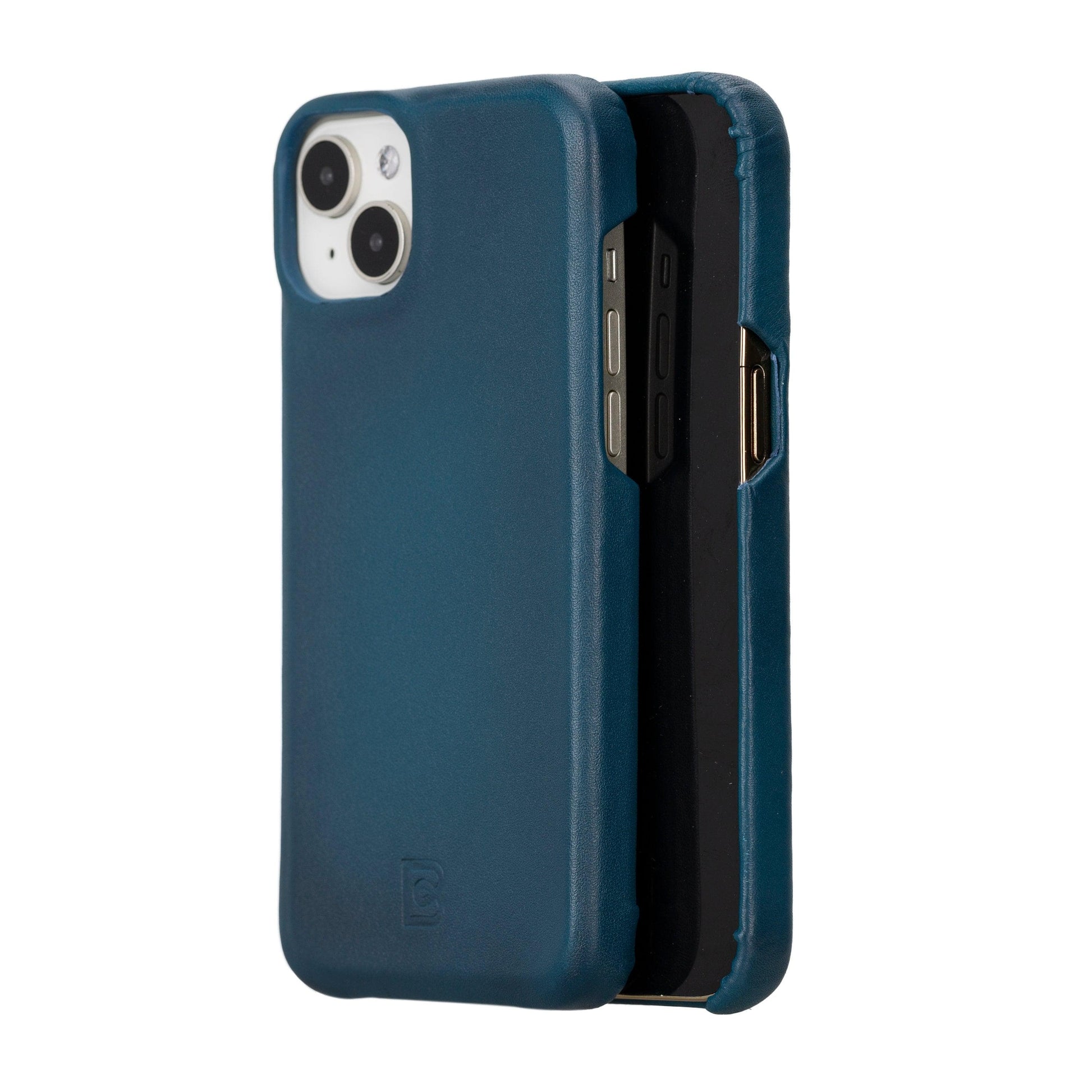Apple iPhone 15 Series Full Leather Coating Back Cover-12