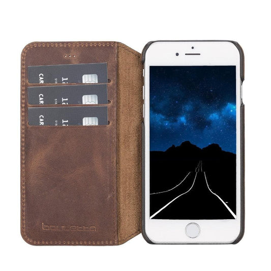 Apple iPhone 7/8/SE2/SE3 Series Ultimate Book Leather Phone Cases-0
