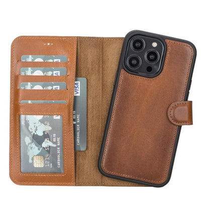 Apple iPhone 14 Series Leather Wallet Case / MWWN - Window Magic-5