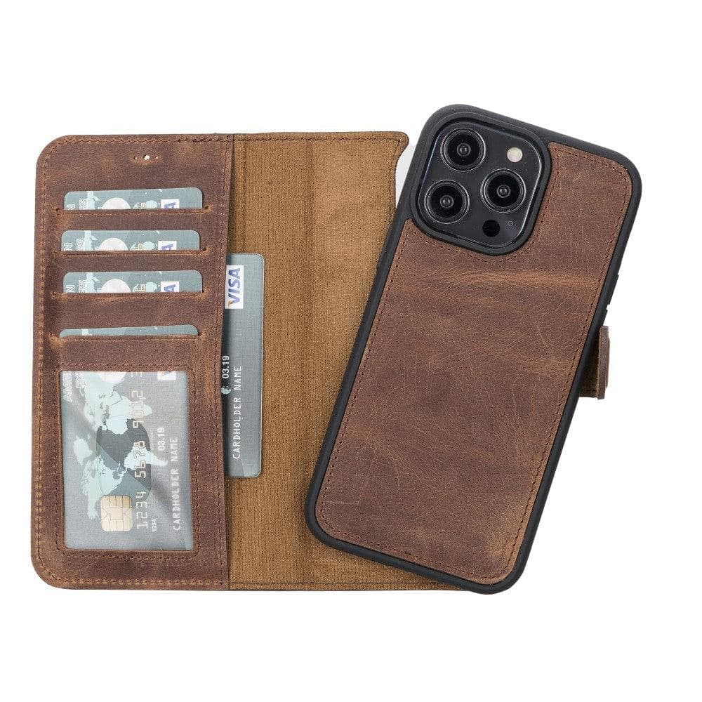 Apple iPhone 14 Series Leather Wallet Case / MWWN - Window Magic-6