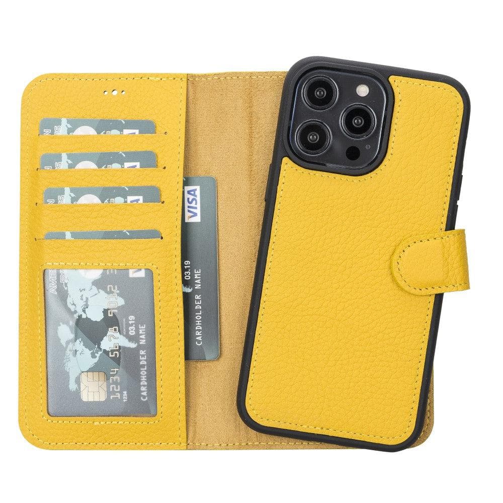 Apple iPhone 14 Series Leather Wallet Case / MWWN - Window Magic-11