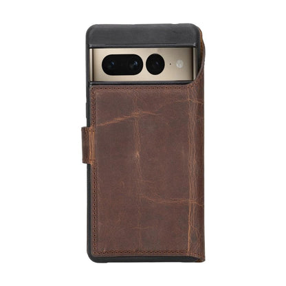 Google Pixel 7 Series Detachble Leather Magic Wallet Case-4