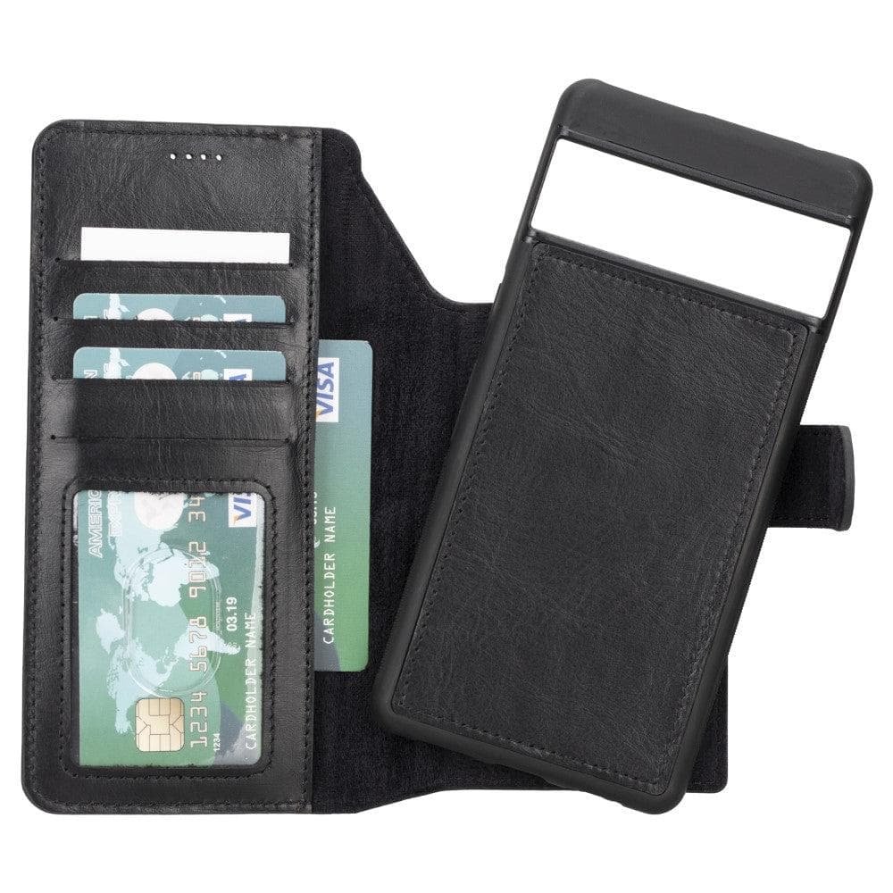 Google Pixel 7 Series Detachble Leather Magic Wallet Case-5