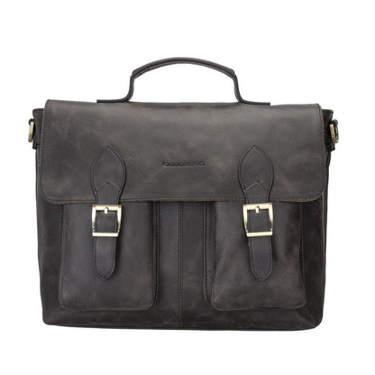 Olympus Genuine Leather Bag, Briefcase, Notebook Bag - 13"/17"-5