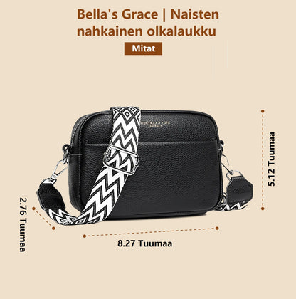 Bella's Grace | Stijlvolle leren schoudertas voor dames