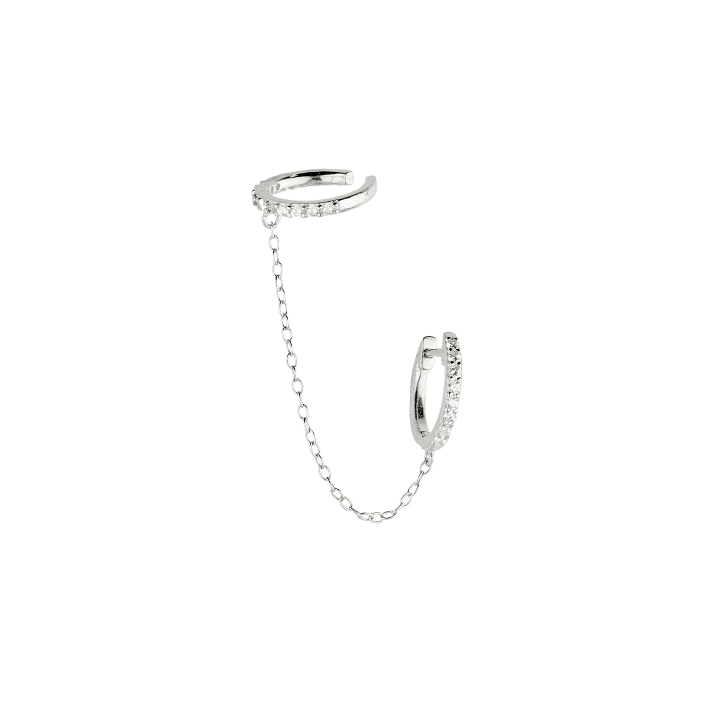 Biffaciale Ohrring mit Earcuff-4