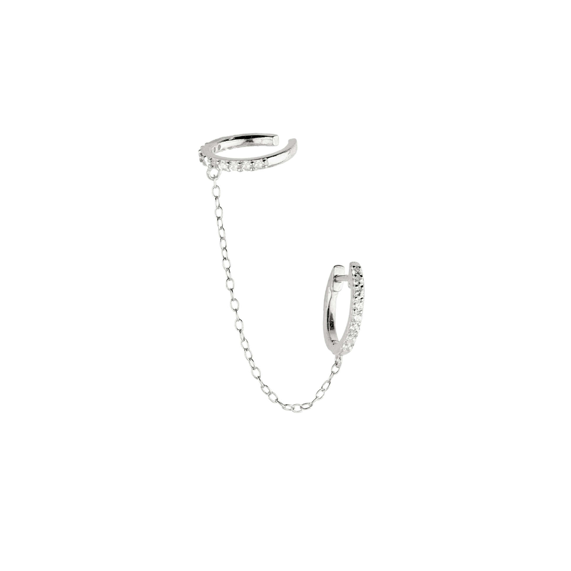 Biffaciale Ohrring mit Earcuff-4