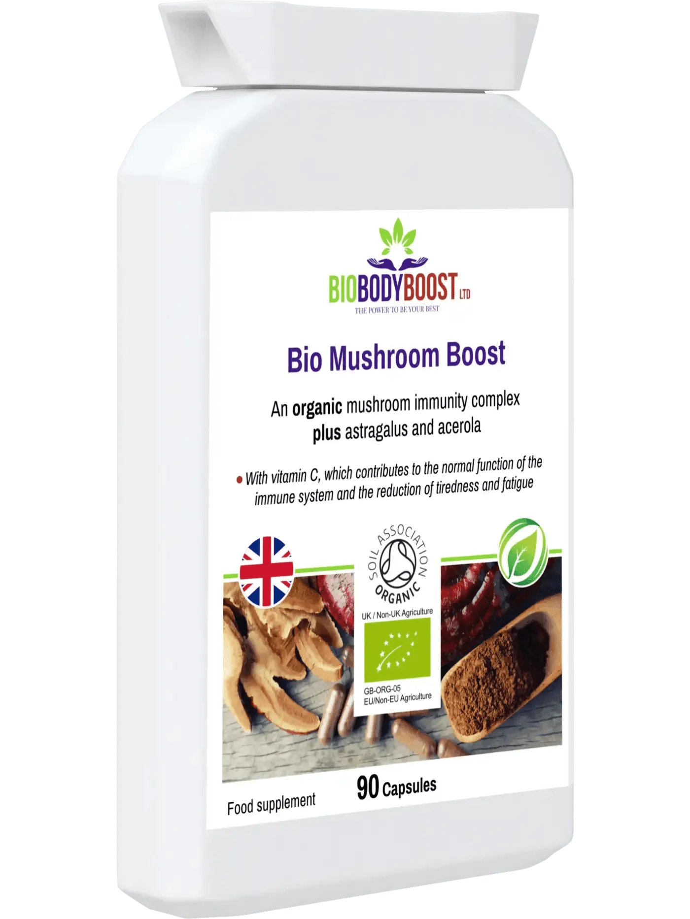 Bio Mushroom Boost - Organic Mushrooms Immunity Blend-3