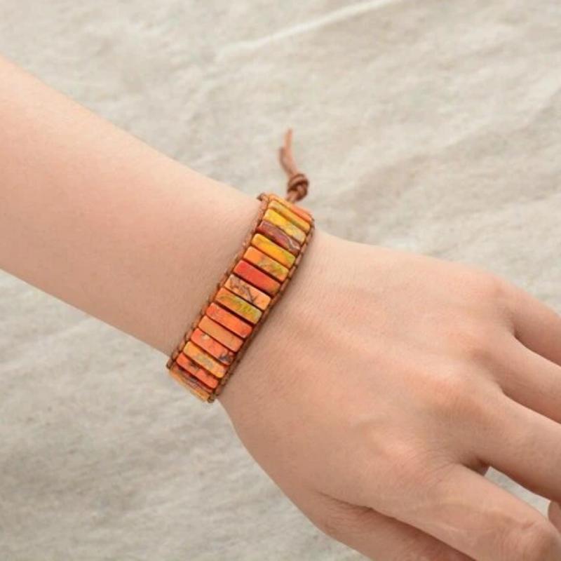 Bohemian Armband van Natuurlijke Materialen - Nueva Nova