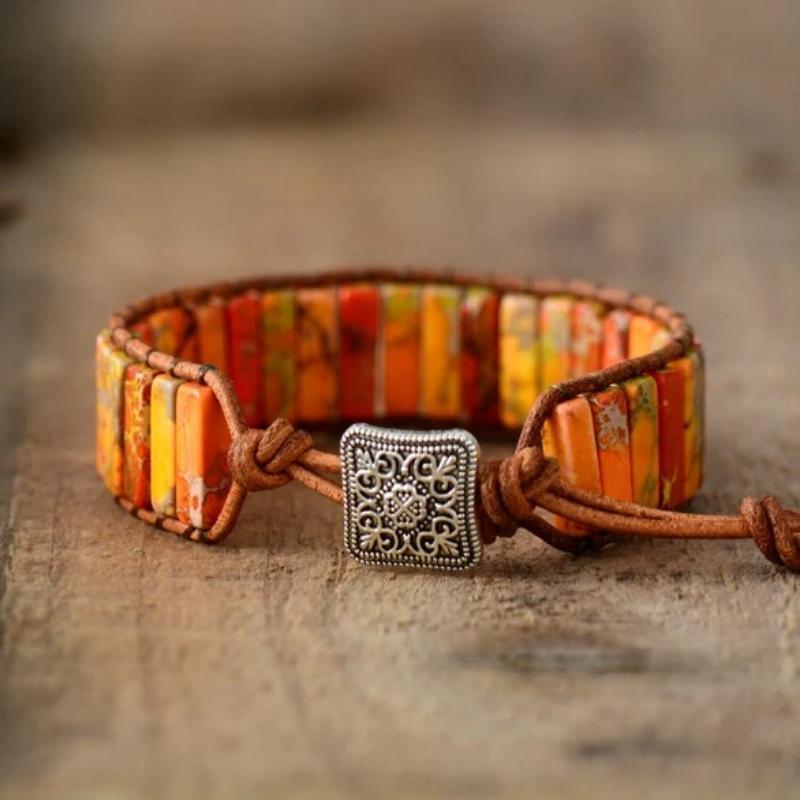 Bohemian Armband van Natuurlijke Materialen - Nueva Nova