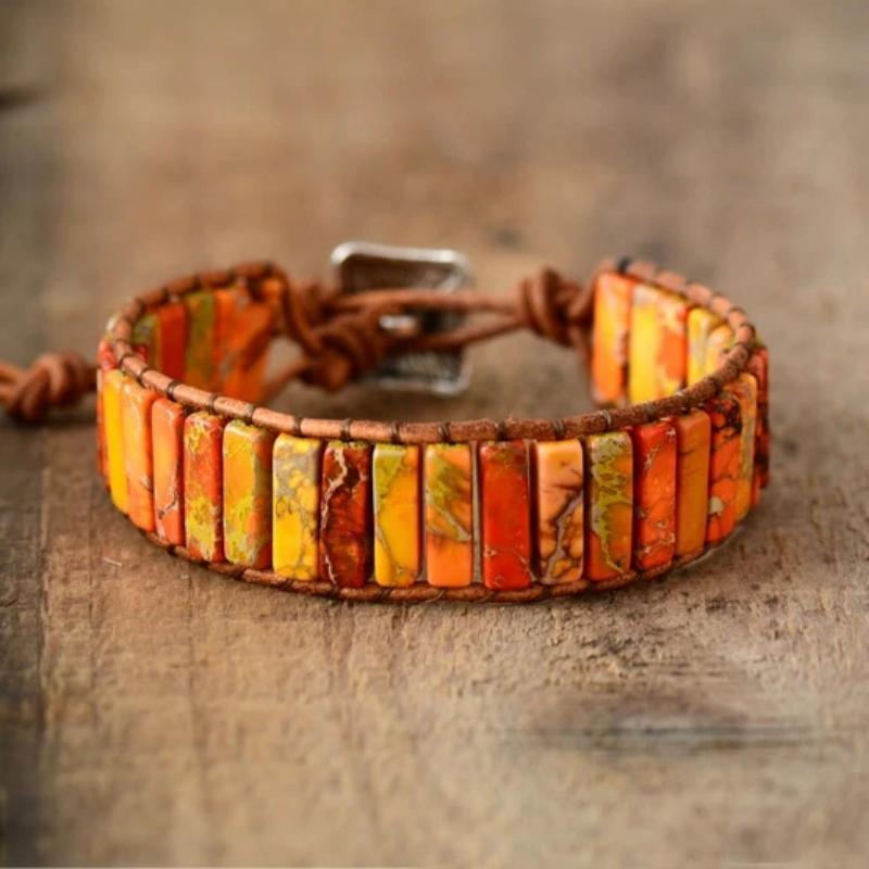 Bohemian Armband van Natuurlijke Materialen - Nueva Nova