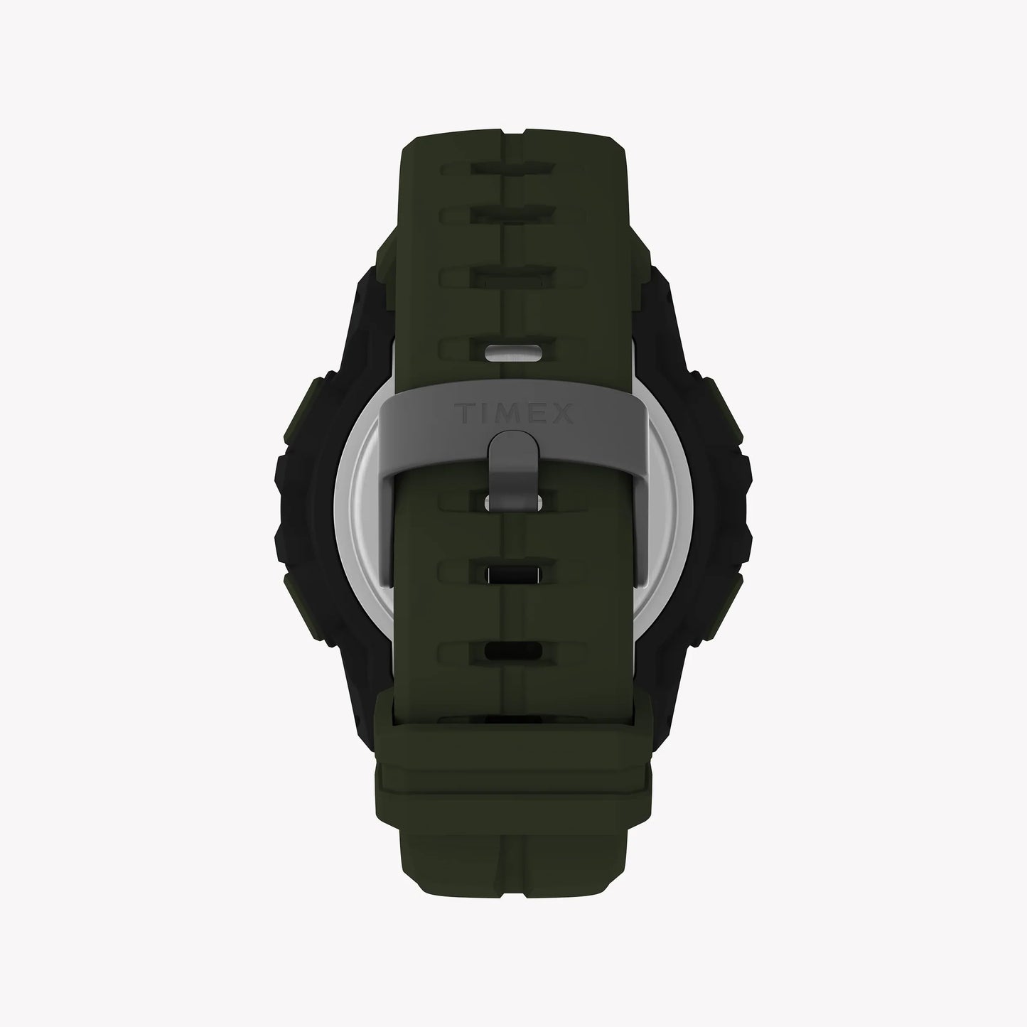 Timex Men's Black Resin Watch, Green Band | T5K836-2