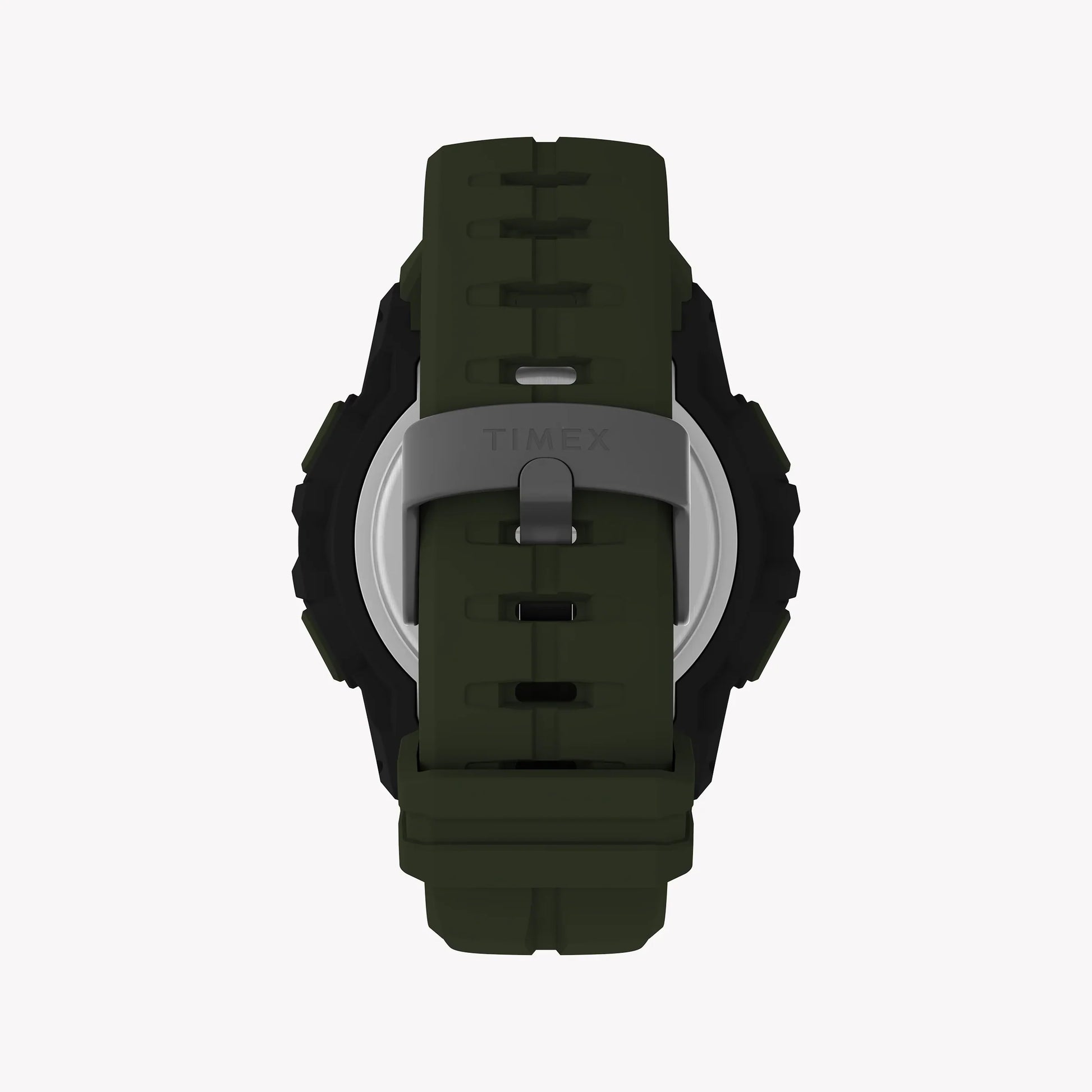 Timex Men's Black Resin Watch, Green Band | T5K836-2