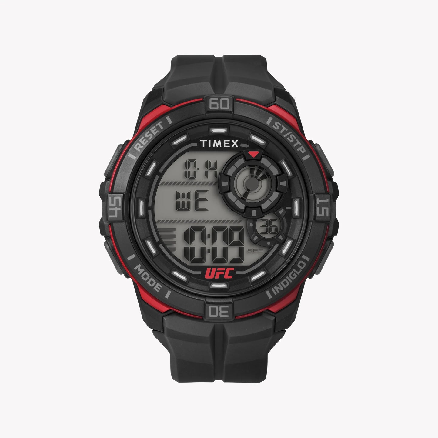 Timex Men's Black Resin Watch, Digital Display | TW5M59100-0