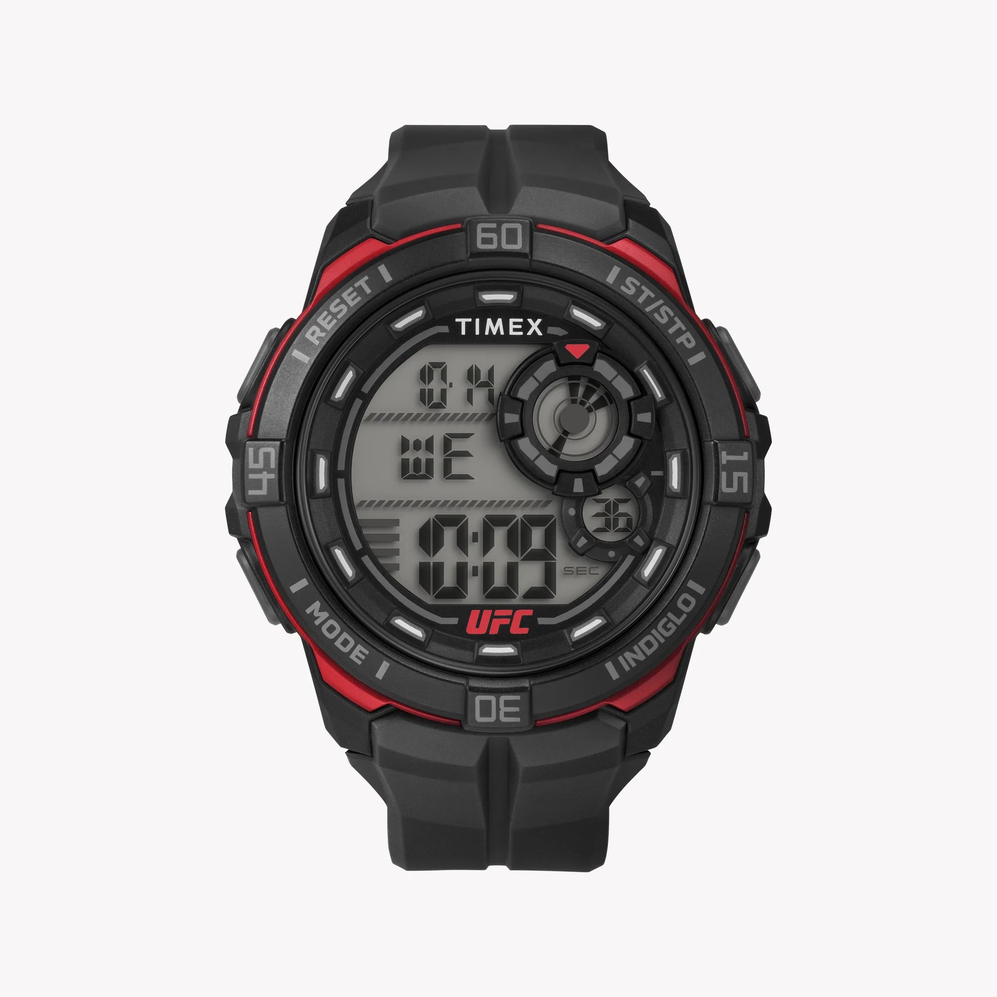 Timex Men's Black Resin Watch, Digital Display | TW5M59100-0