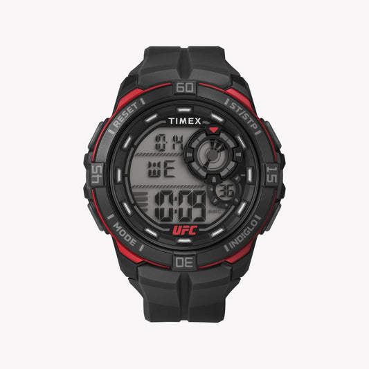 Timex Men's Black Resin Watch, Digital Display | TW5M59100-0