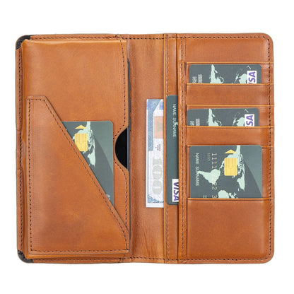 Calvina Customizable Genuine Leather Wallet for Unisex-2