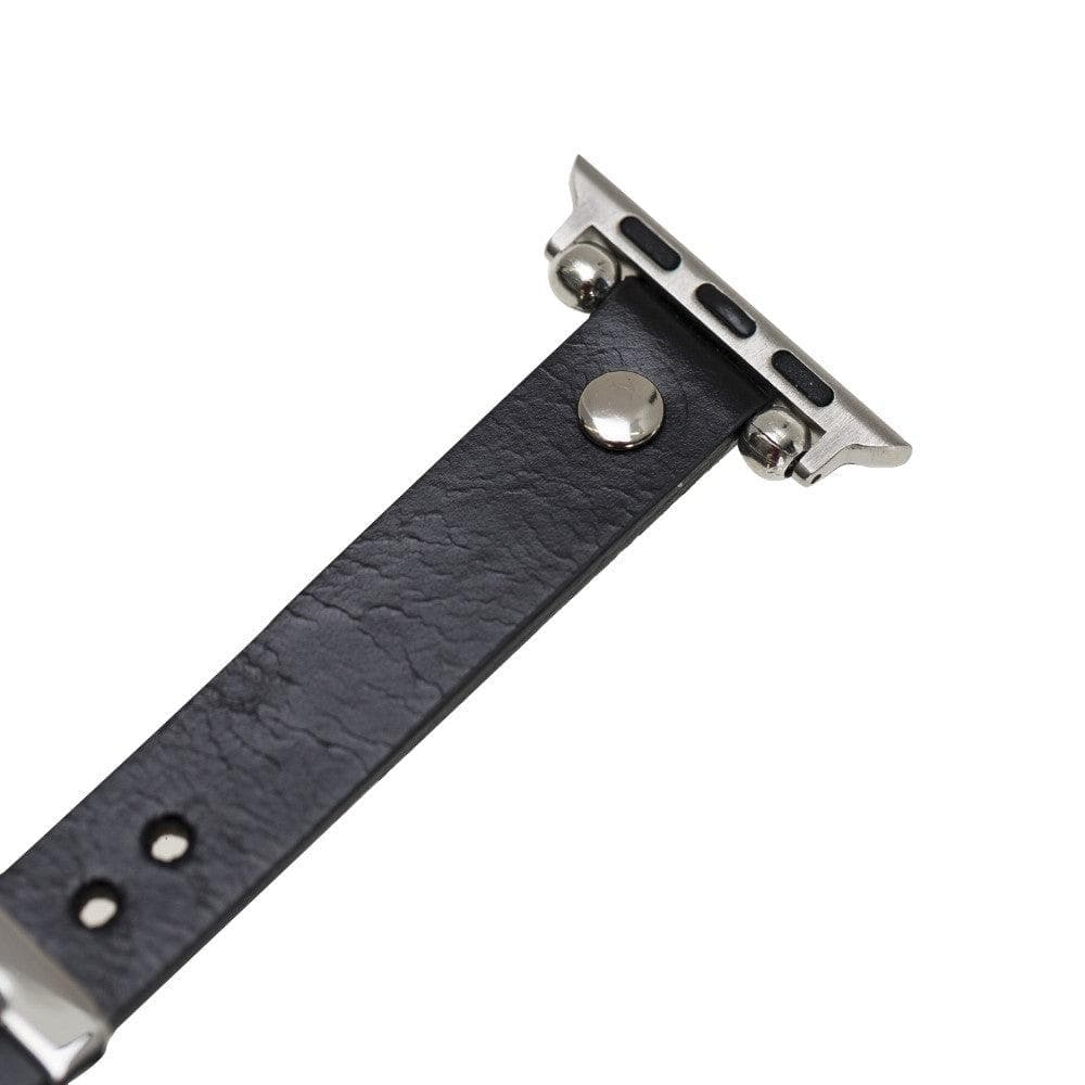 Clitheroe Ferro Apple Watch Leather Straps-2