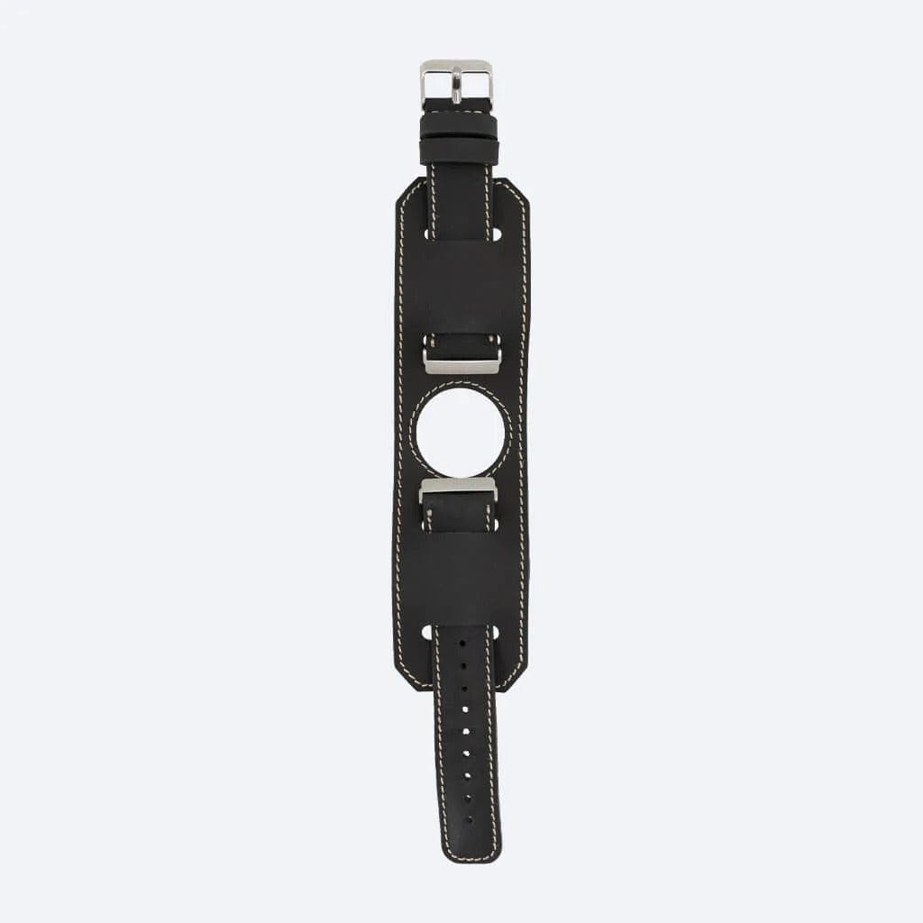 Swansea Cuff FitBit Leather Watch Straps-4