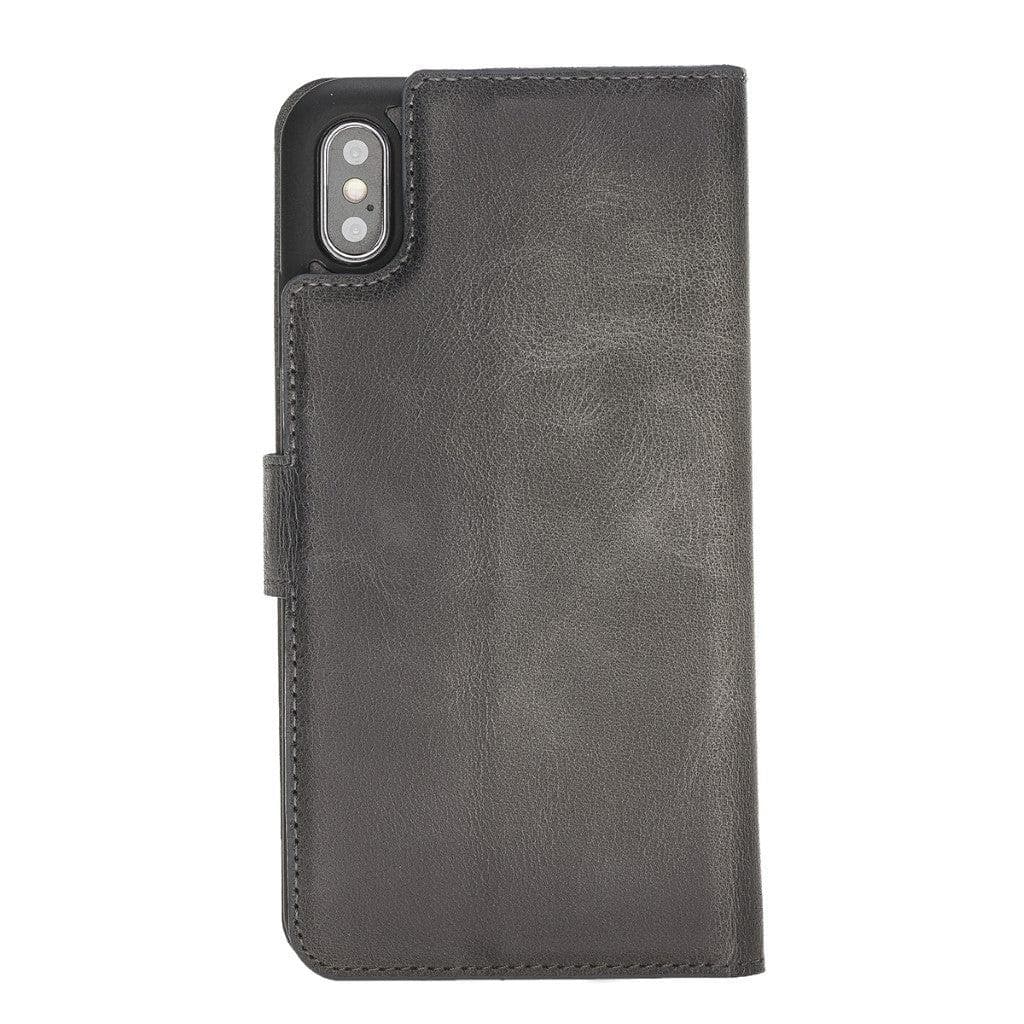 Apple iPhone X Series Detachable Leather Wallet Case - MW-3