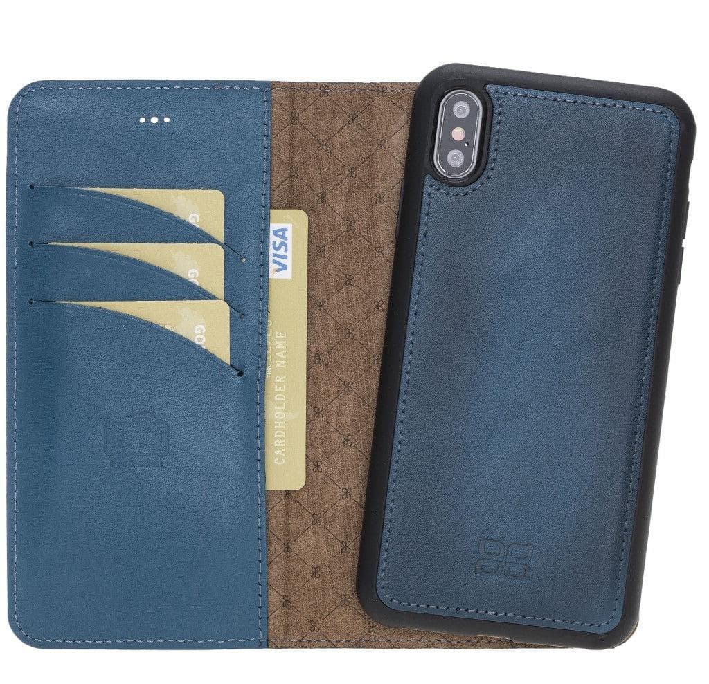 Apple iPhone X Series Detachable Leather Wallet Case - MW-11
