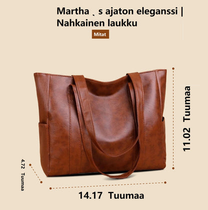 Marte's Tijdloze Elegant | Luxe Leren Tas