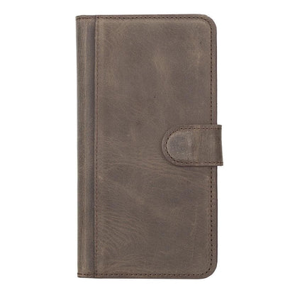 Double Magic Wallet iPhone X Series Genuine Leather Case - DMW - iPhone XR / ROMA BROWN-1