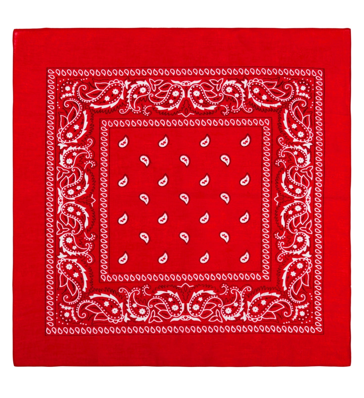 Grote Rode Bandana – Stijlvolle Unisex Hoofdband & Zakdoek