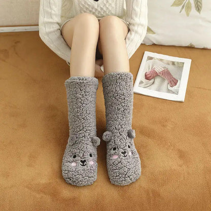 Super Soft Fluffy Bear Socks | Ultimate Comfort Experience