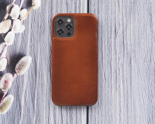 F360 iPhone 12 Series Full Genuine Leather Cover / F360-0