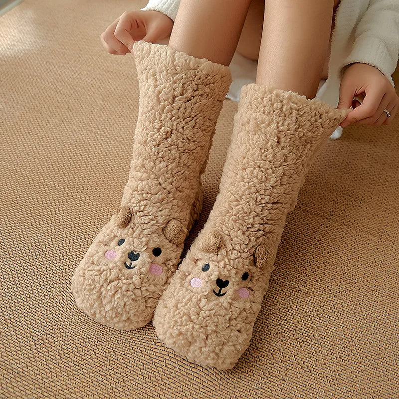 Super Soft Fluffy Bear Socks | Ultimate Comfort Experience