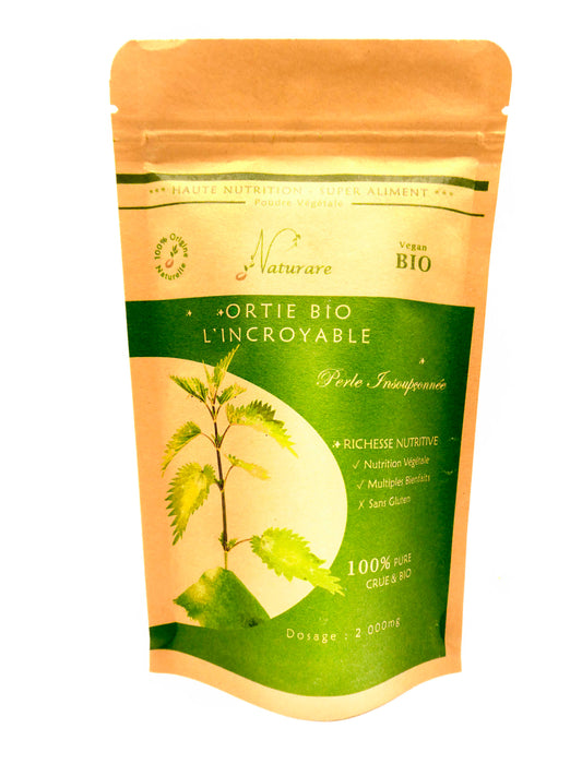 DROP - THE INCREDIBLE ORGANIC NETTLE 2000mg - Food Supplement-0