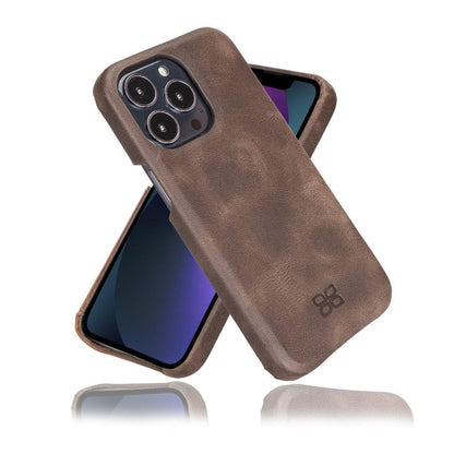 Full Leather Coating Back Cover for Apple iPhone 13 Series-5