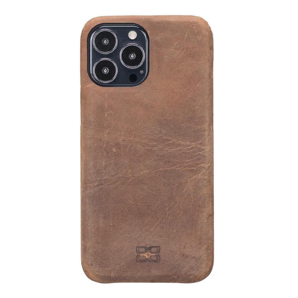 Full Leather Coating Back Cover for Apple iPhone 13 Series-8