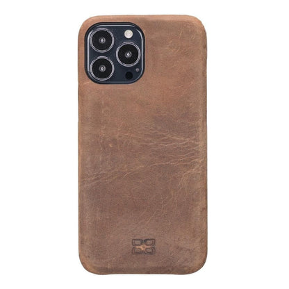 Full Leather Coating Back Cover for Apple iPhone 13 Series-8