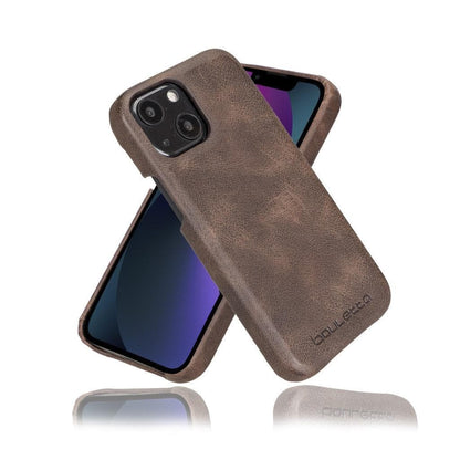 Full Leather Coating Back Cover for Apple iPhone 13 Series-12
