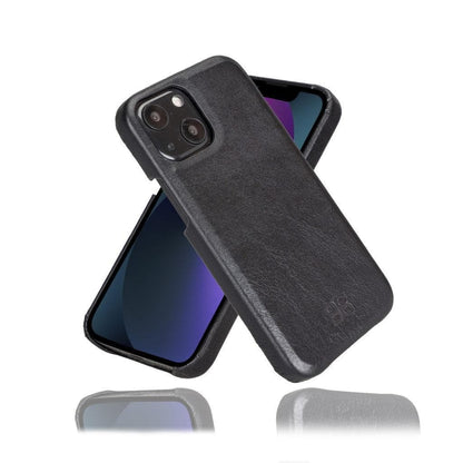 Full Leather Coating Back Cover for Apple iPhone 13 Series-13