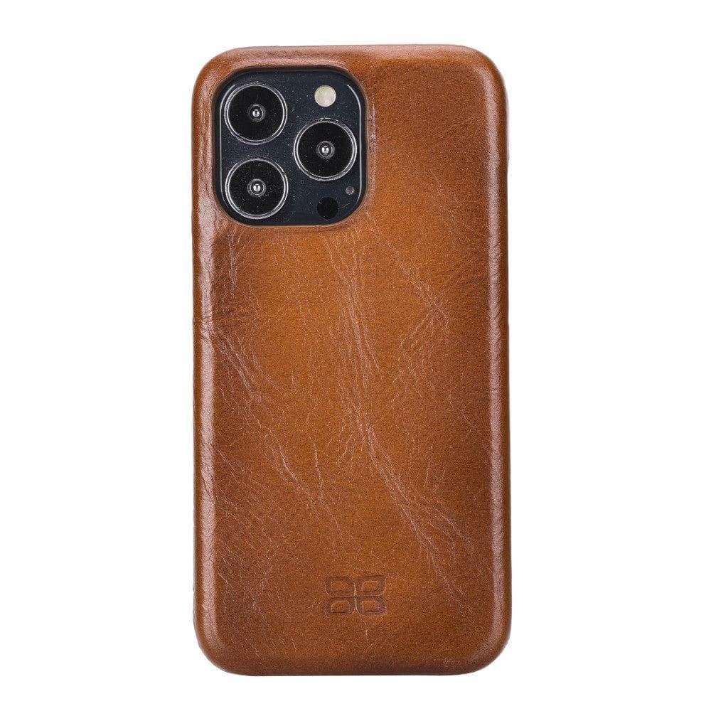 Full Leather Coating Back Cover for Apple iPhone 13 Series-11