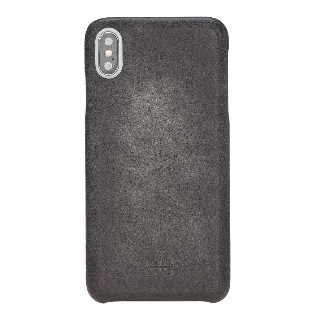 Full Leather Covered Back Cover for Apple iPhone X Series-14