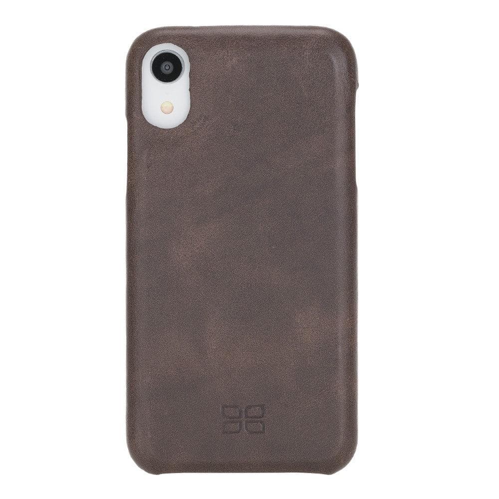 Full Leather Covered Back Cover for Apple iPhone X Series-15