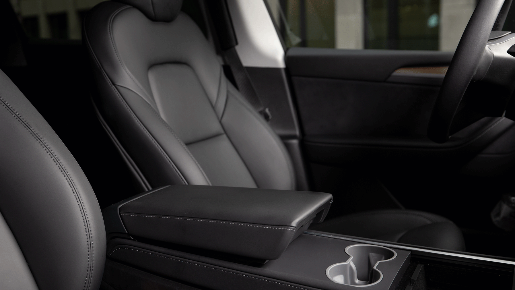 Geheimfach in der Armlehne für das Tesla Model 3/Y-2