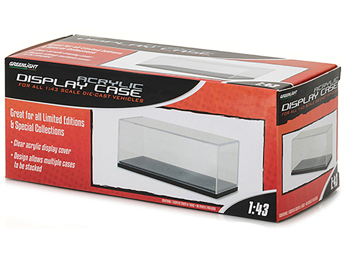 Acrylic Display Show Case with Plastic Base for 1/43 Scale Model Cars by Greenlight-2
