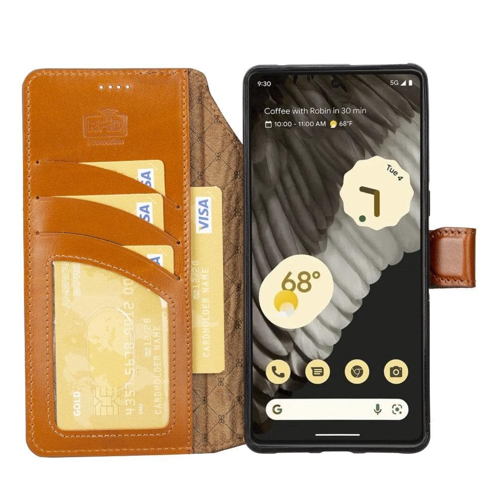 Google Pixel 7 Series Leather DetacHable Wallet Cases-5